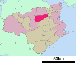 Location of Yoshinogawa