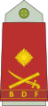 Major general (Botswana Ground Force)[15]