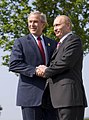 Bush and Putin at the G8