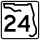 State Road 24 Truck marker