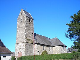 The church in Saires-la-Verrerie
