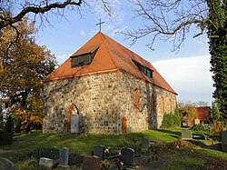 Medieval church in Grünow