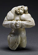 The Proto-Elamite Guennol Lioness, c. 3000–2800 BC, 3.5 inches high