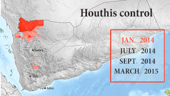 Government three times, Yemen 1990–2012