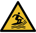 W046: Warnung vor Surfsportgebiet