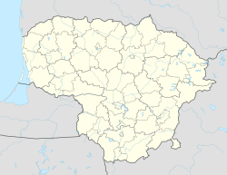 Ažulaukė is located in Lithuania