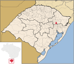 Location of Farroupilha