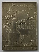 Medal of Coca Mariani wine