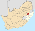 Amajuba District within South Africa