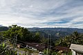 The mountain range as seen from Ranau District.