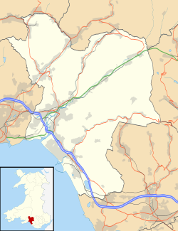 Location of Neath Port Talbot County Borough