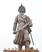 Statue of Prosperity, Kempegowda IA, Bangalore. Bronze, 2022