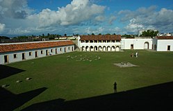 Interior view of the fort