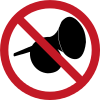 No blowing of horns