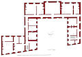 Plan d'exécution du second étage de l'hôtel de Brionne (dessin) De Cotte 2503c – Gallica 2011 (adjusted)