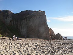 The final scene was filmed at Point Dume's Westward Beach on the Malibu coast.