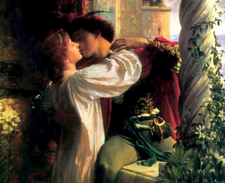 Romeo and Juliet by Sir Frank Dicksee (1884)