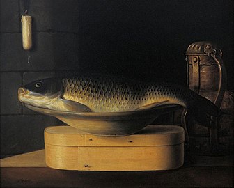 Still Life with Carp on a Chip Box (Kunsthalle Bremen)