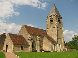 The church of Saint-Martin, in Lys