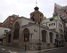 The Society HQ at St Olave's church, Hart St.