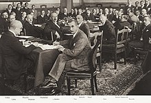 Gruppenfoto, Verträge von Locarno, 1925