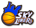 Das Logo der Skyliners in der Saison 2000/2001.