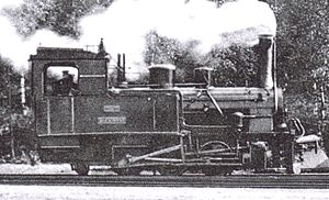 Lokomotive im Bahnhof Hasselfelde