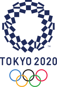 Logo der Olympischen Sommerspiele 2016 mit den olympischen Ringen