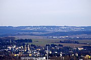 Blick nach Schöneck, dem „Balkon des Vogtlandes“