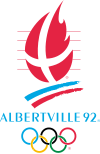 Logo der Olympischen Winterspiele von 1992