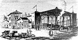 Magdeburger Bahnhof um 1844
