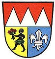 Altes Landkreiswappen Würzburg von 1957 bis 1974