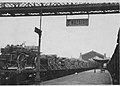 Bahnhof Saint-Nazaire im Februar 1941: Militärtransport