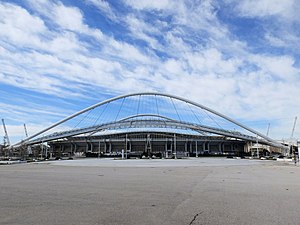 Nordseite des Olympiastadions (2014)