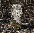 Wappen der Gemeinde Ihringen auf einem Grenzstein am Totenkopf