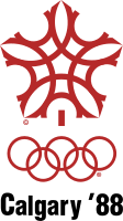 Logo der Olympischen Winterspiele 1988