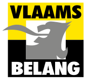 Logo der Partei „Vlaams Belang“