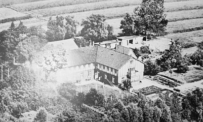 Asylheim am Neuendeich nach Erweiterung von 1905 (siehe Abschnitt Geschichte)
