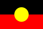 Flagge der Aborigines