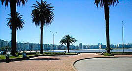 Promenade in Montevideo