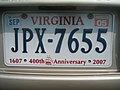 Autokennzeichen USA, Virginia