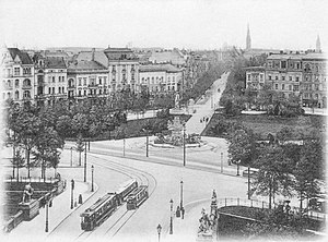 Der Herkulesbrunnen am Lützowplatz, 1905