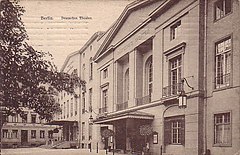 Kammerspiele (links) und Deutsches Theater (rechts), ca. 1903