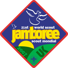 Abzeichen des 21. World Scout Jamborees