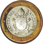 1 Euro Vatikanstadt 5. Serie