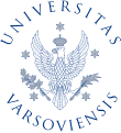 Siegel der Universität Warschau mit historischer Darstellung