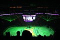 Lasershow vor einem NHL-Play-off-Spiel 2012