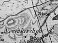 Tyberg, Karte von 1805