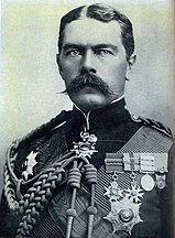 Lord Herbert Kitchener, britischer Generalstabschef im Burenkrieg ab 1900