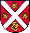 Wappen von Chmeľnica Hopgarten